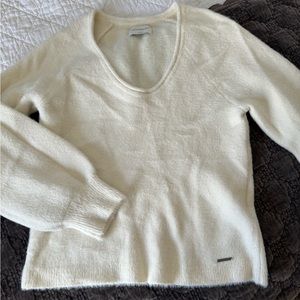 Abercrombie Fitch, cream sweater